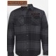 Quilted Flannel Shirt Jacket (runs small)